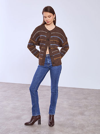 Jeans skinny high waisted in blue