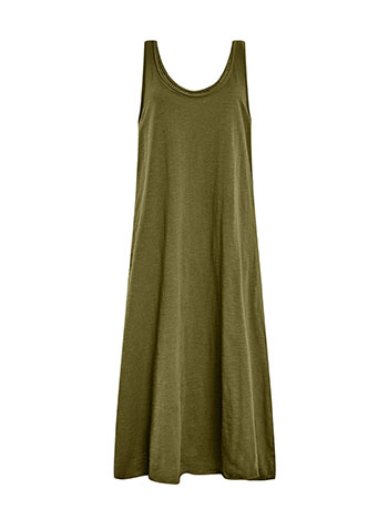 petal and pup green midi dress Petal and Pup Women's Laurel Velvet Midi Dress