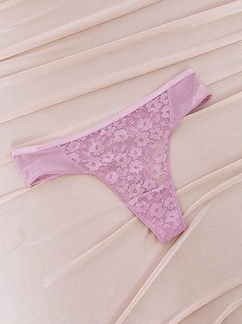 String laced in purple