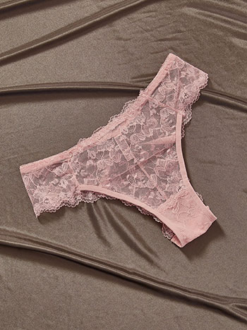 Σλιπ απο δαντέλα σε μωβ