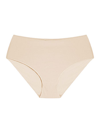 Σλιπ ριπ ψηλόμεσο σε μπεζ