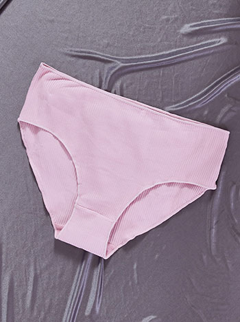 Brief rib high waisted in purple