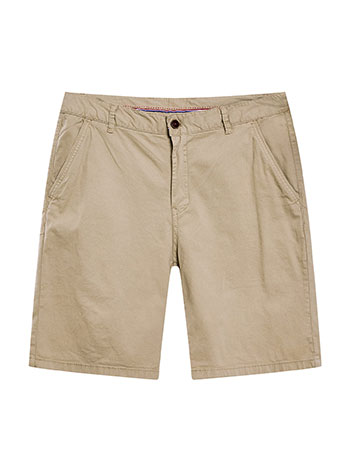 Mens shorts in beige