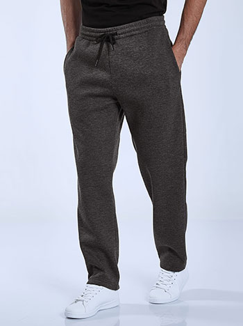Men s sweatpants trousers in dark grey