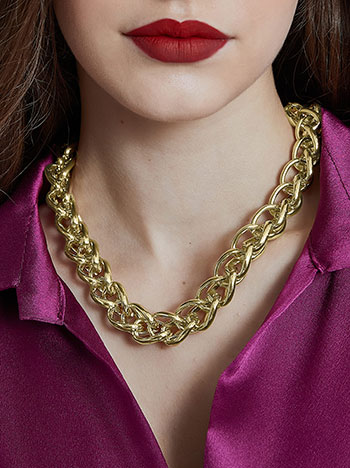 Chain necklace in gold