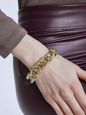 Chain bracelet in gold