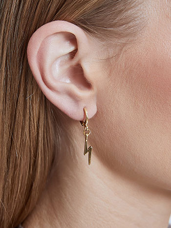4 pack earrings in gold