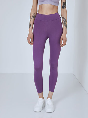 Monochrome leggings in purple