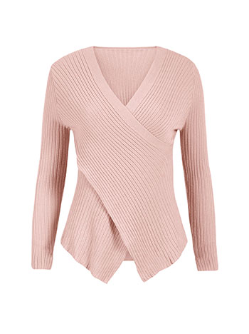 Pink wrap clearance jumper