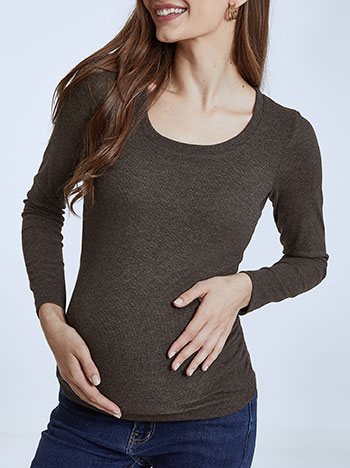 Μπλούζες/Μακρυμάνικες Μπλούζα εγκυμοσύνης WQ6950.4001+1