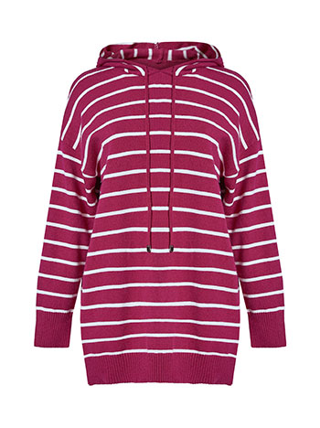 Z supply clearance striped hoodie