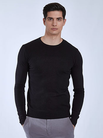 Μπλούζες/Μακρυμάνικες Ανδρική πλεκτή μπλούζα με απαλή υφή WQ7941.4201+1