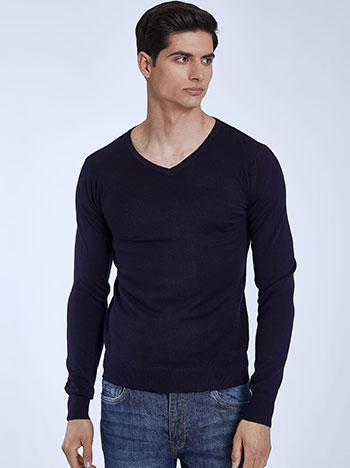 Μπλούζες/Μακρυμάνικες Ανδρική πλεκτή μπλούζα WQ7941.4205+2