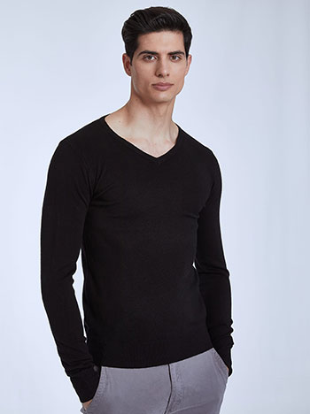 Μπλούζες/Μακρυμάνικες Ανδρική πλεκτή μπλούζα WQ7941.4205+1