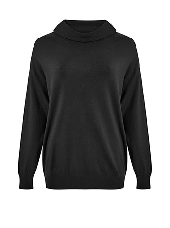 Loose black clearance turtleneck