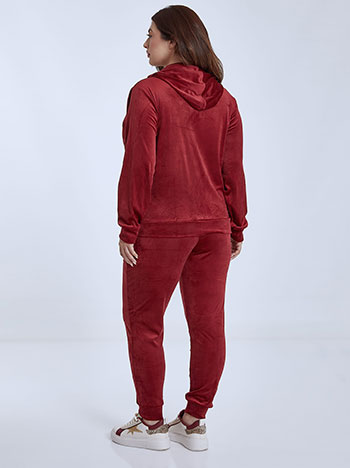 Velvet sales red tracksuit