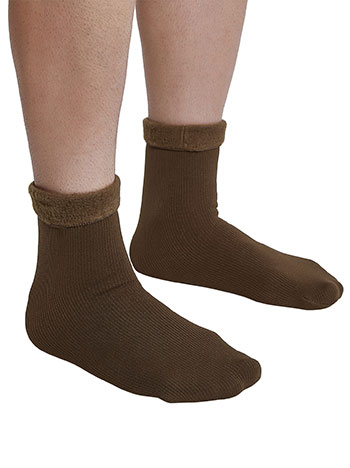 Ανδρικές ισοθερμικές κάλτσες 580DEN σε καφέ