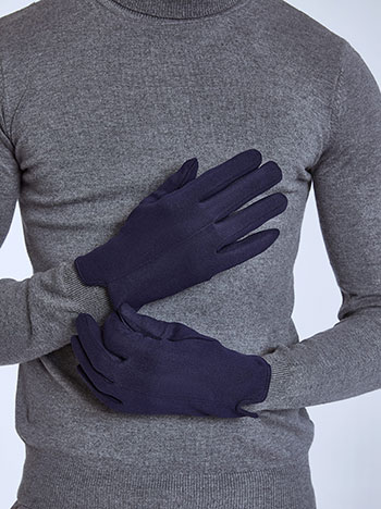Ανδρικά γάντια με διακοσμητική ραφή WQ9444.A319+3 Celestino