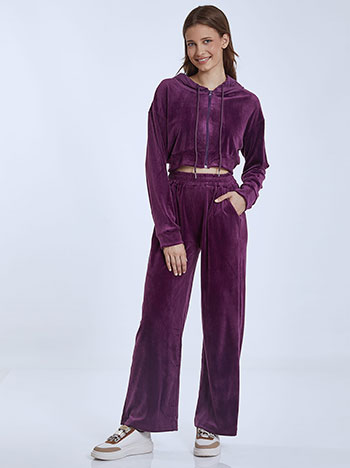 Juicy Couture Purple Velour Track Suit