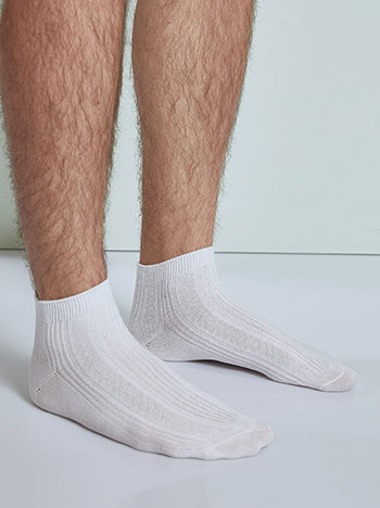 Celestino Σετ με 3 ζευγάρια ανδρικές κάλτσες με βαμβάκι WQ9886.0035+3