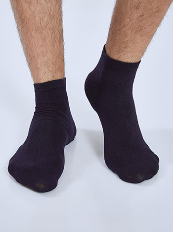 Celestino Σετ με 3 ζευγάρια ανδρικές κάλτσες μονόχρωμες WQ9886.0292+1