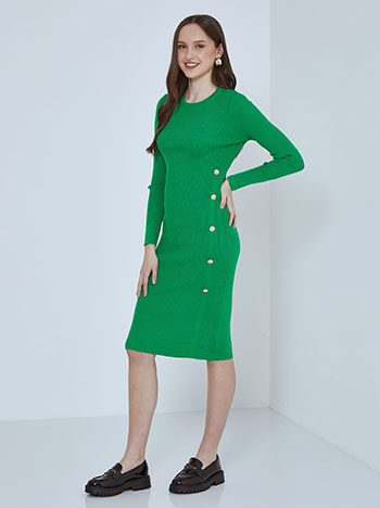 Celestino Φόρεμα με διακοσμητικά κουμπιά WQ9905.8398+6