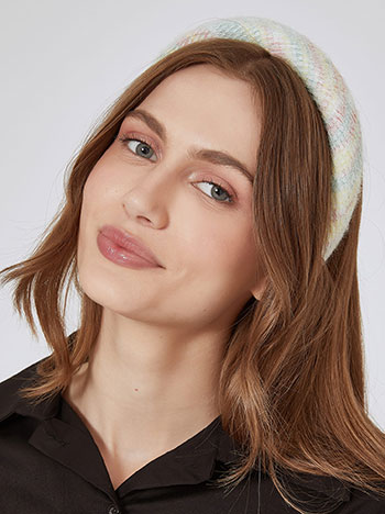 Headband fluffy in multicolor