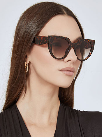 Sunglasses womens in brown