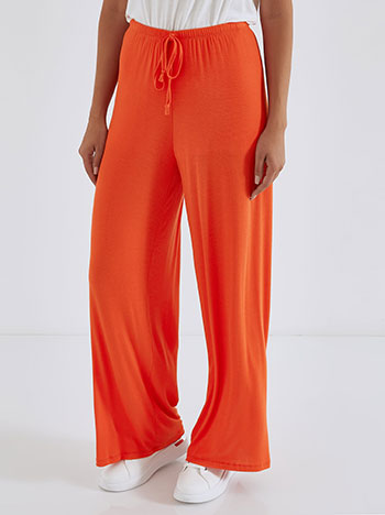 Παντελόνα με bamboo σε πορτοκαλί