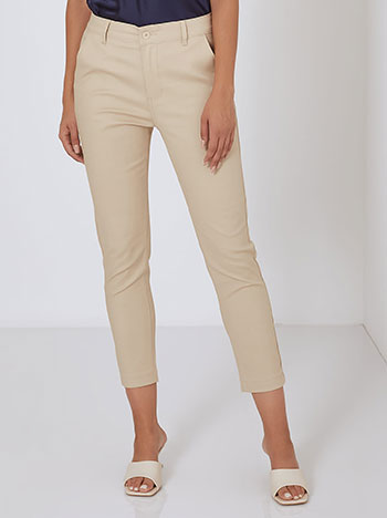 Office trousers in beige