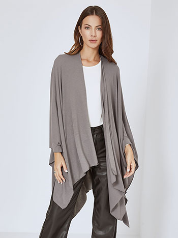 Cape asymmetric in grey