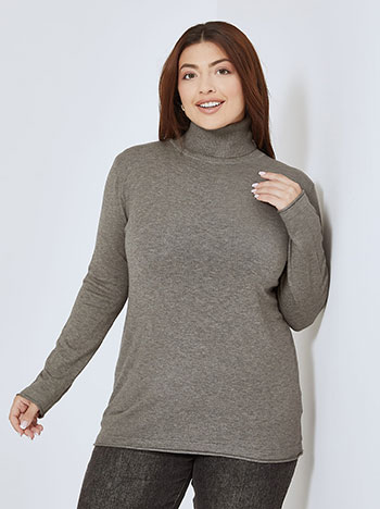 Ζιβάγκο με απαλή υφή σε γκρι σκούρο