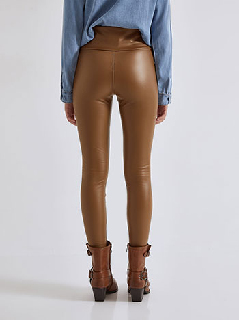 Leggings with fleece lining in camel 9.99 Celestino
