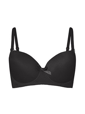 Plus size bra in black