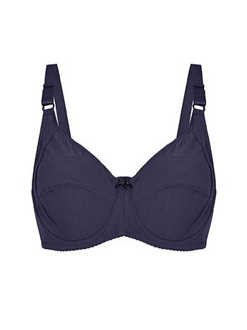 Bra monochrome in dark blue