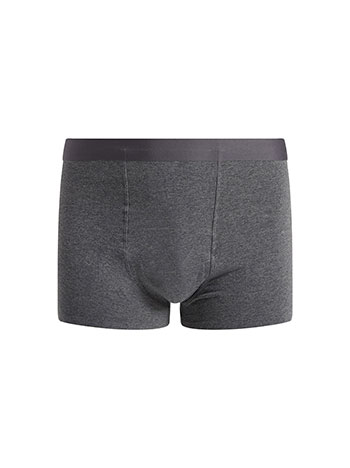 Mens boxer monochrome in dark grey