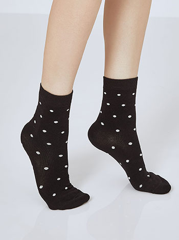 3 pack of polka dot socks in set 7