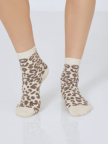 3 pack socks leopard in set 2