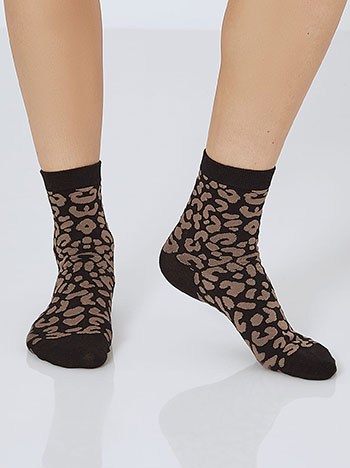 3 pack socks leopard in set 3