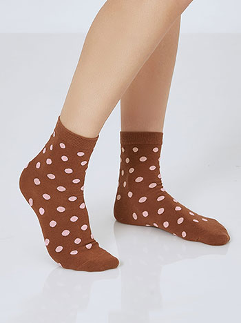 3 pack of polka dot socks in set 1