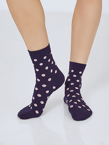 3 pack of polka dot socks in set 3