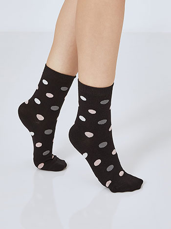 3 pack of polka dot socks in set 2