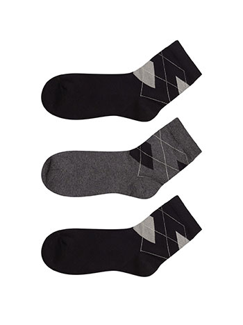 3 pack men s socks with cotton in set 2