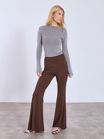 Καμπάνα ελαστική σε καφέ σκούρο