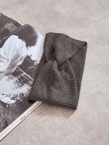 Κορδέλα μονόχρωμη σε γκρι