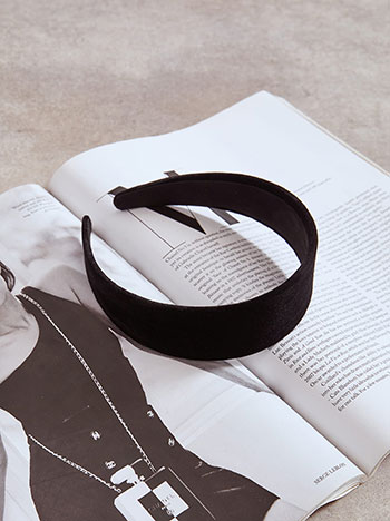 Headband monochrome in black
