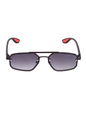 Γυαλιά ηλίου με μεταλλικό σκελετό σε μαύρο