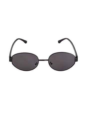 Γυαλιά ηλίου με μεταλλικό σκελετό σε μαύρο