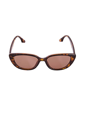 Γυαλιά ηλίου πεταλούδα σε καφέ