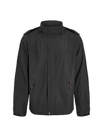Mens jacket monochrome in black